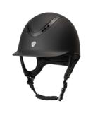 Säädettävä ratsastuskypärä Pardus musta Back on Track