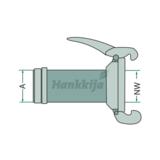 Valducci Pikaliitin Naaras Letkukaralla