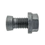 Kuusioruuvi ja mutteri M14x34 , 410013332R