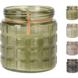 Kynttilä Citronella lasipurkissa 11,5x12 cm