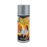 Spraymaali kuumakesto 600°C hopea 400ml maston