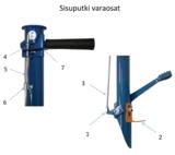 Laukaisutanko / istutusputki