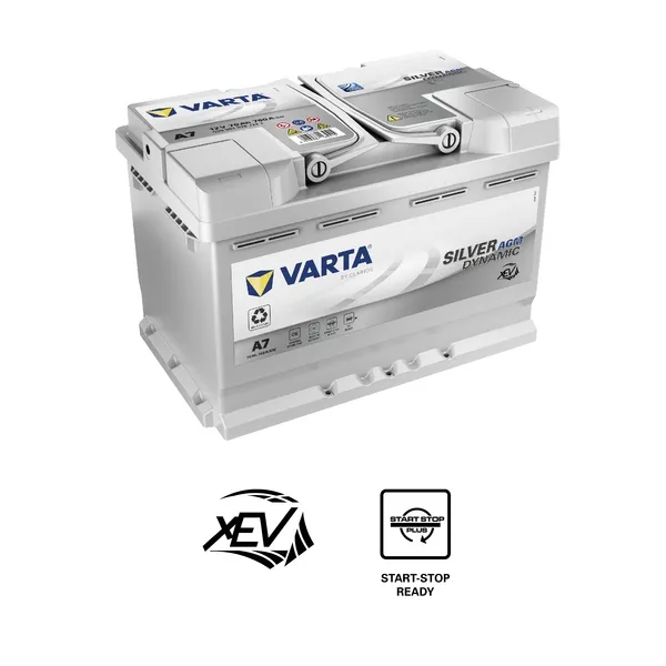 Batería Varta Blue Dynamic E23. 70Ah - 630A(EN) 12V. Caja D26L  (261x175x220mm) - VT BATTERIES