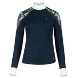 Kisapaita Horze Sylvie pitkähihainen pitsikoristelulla