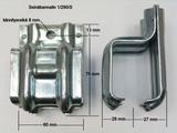 Liitosseinäkannatin 1X/290/S kiinteä