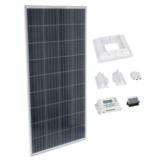 BrightSolar 160 W aurinkopaneelisetti caravan