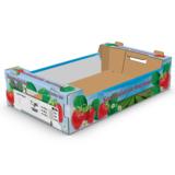 Mansikkalaatikko 5 kg maisemapainatus DS Smith