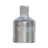 Pienennysadapteri 3/8 - 1/4 tuumaa, 7301199