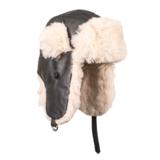 Nahkainen karvahattu