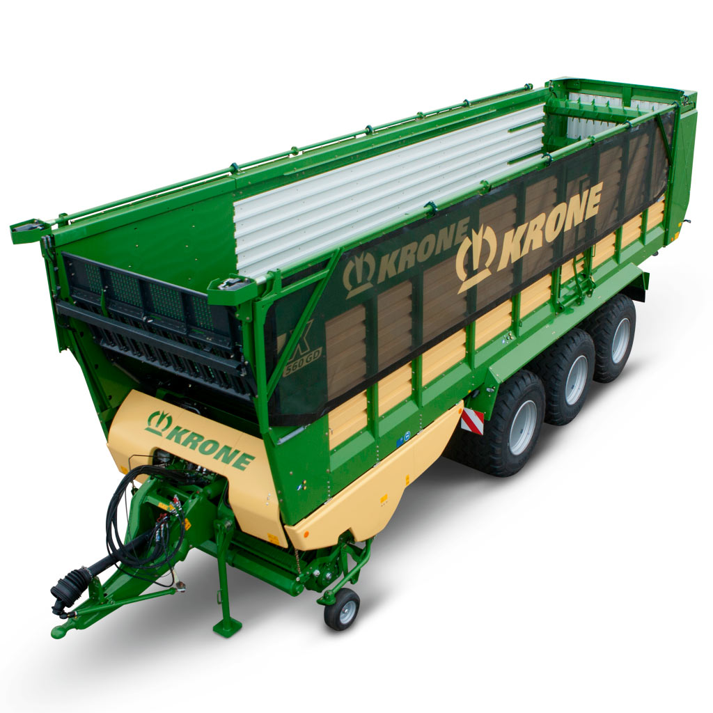 Krone ZX 560 GL OptiGrass -noukinvaunu