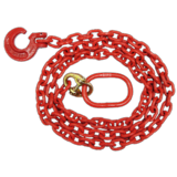 Juontoketju 2,5 m 8 mm