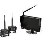 Peruutuskamerajärjestelmä 9" Langaton + 2 kameraa, 50700310