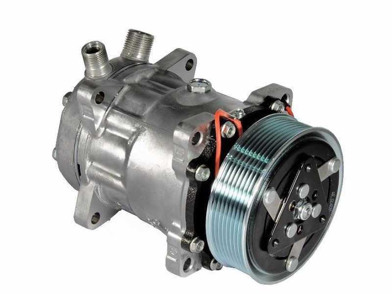 Ilmastointikompressori 12 V, Ford/ Case IH / NH / Valtra-Valmet (SD7H15-8028 )