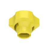 Lechler EasyFit suutinmutteri, keltainen