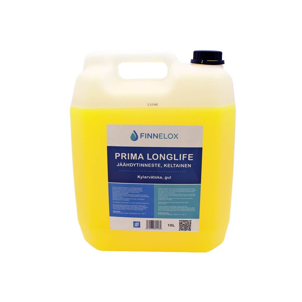 Prima Longlife keltainen jäähdytintiiviste 10 L