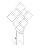 Ruukkusäleikkö Squares valkoinen Nelson