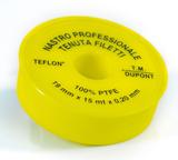 Putkiteippi Teflon Pro 19 mm x 15 m x 0,2 mm