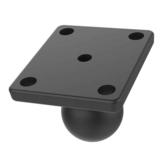 RAM Mounts AMPS-kiinnityslevy B-koon 1" pallolla RAM-B-347U