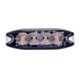 Led-Tasovilkku Keltainen Slim 4X3W RVV044K Revon