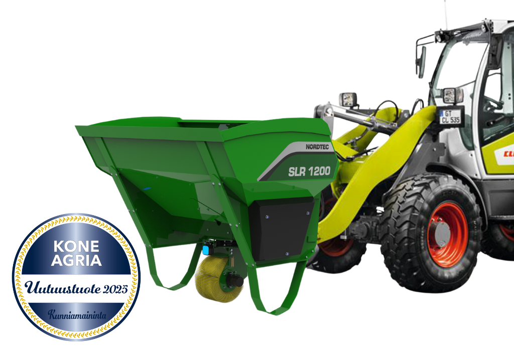 NORDTEC SLR 1200 harjaskauhahiekoitin