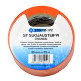Rakennusteippi oranssi 50 mm x 33 m