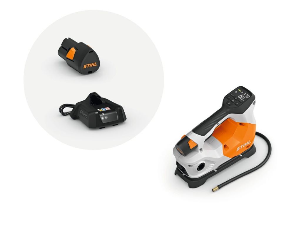 Stihl akkukompressori KOA 20.0 setti