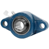 Laippalaakeri UCFL 201 Soikea Valurauta Ruuvilukitus 12mm NACHI