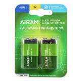 Paristo 9 V Airam Vihreä 2 kpl