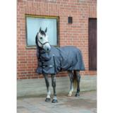 Sadeloimi EQCode 150g fullneck 1200D, heijastavilla raidoilla, tummanharmaa