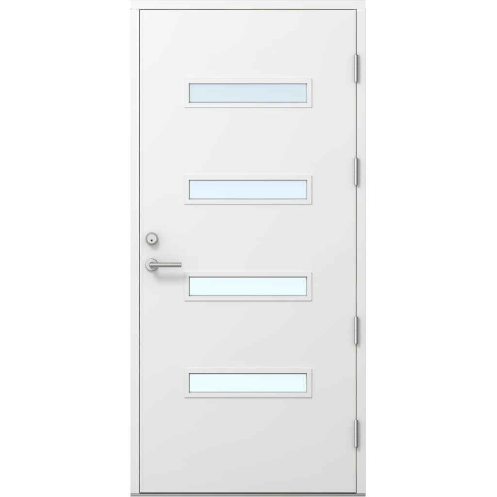 Ulko-ovi FE3 Thermo valkoinen 10x21 oikea Kaskipuu