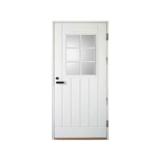 Ulko-ovi UOL1 Thermo valkoinen 9x21 Kaskipuu