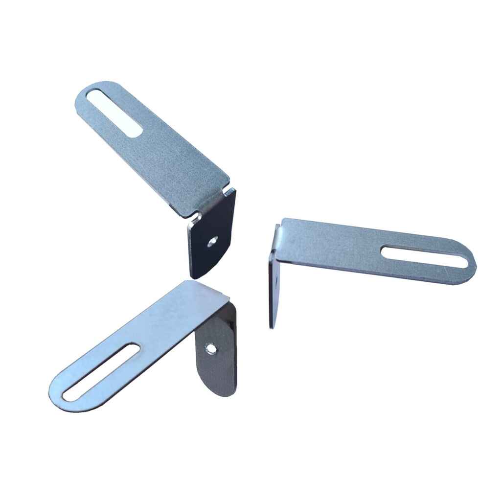 Lintulaudan kiinnitysraudat puupylväisiin