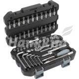 Hylsysarja 1/4" 50-Osaa Tuumat Black Edition