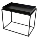 Pöytä 59x35x50 cm musta