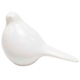 Lintu 19x10x13 cm keraaminen valkoinen