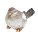 Lintu koriste 13,5 cm x 8 cm x 9 cm, polyresiniä
