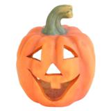 Kurpitsalyhty, korkeus 13 cm, keraaminen