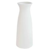 Maljakko 12x12x30 cm keraaminen valkoinen