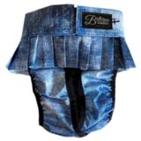 Finnero Ballerina koiran narttusuojat, denim