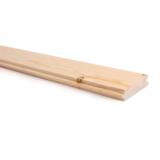 OIVA Kuusi 23x95x(eri pituuksia) Mitallistettu raakaponttilauta