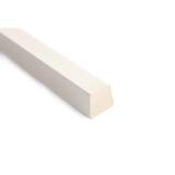 OIVA Pintamaalattu valkoinen 42x42/32x4200 säleikkörima 4 kpl