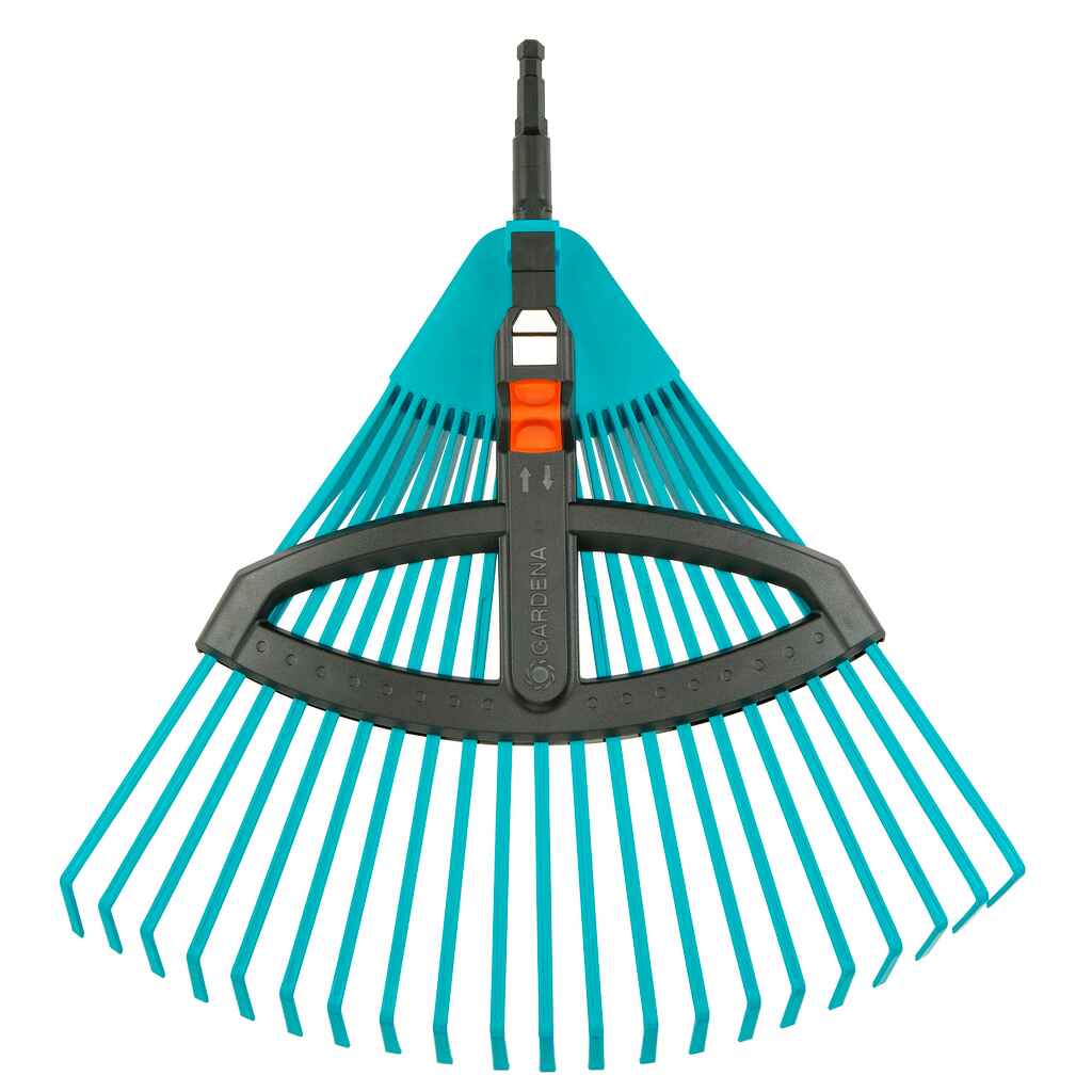 Lehtiharava säädettävä GARDENA combisystem komposiitti