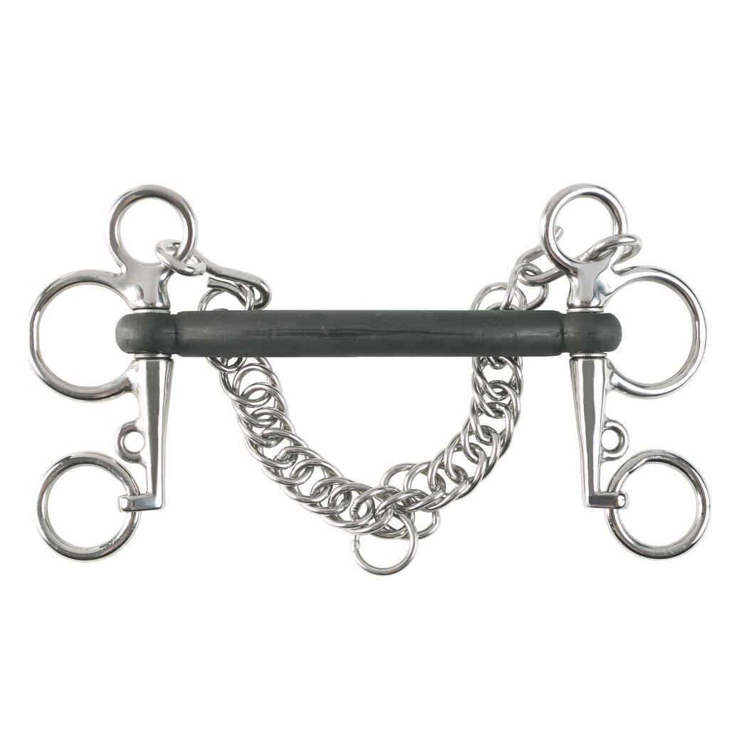 Horze Mullen Mouth kumipelham kuolain