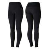 Ratsastuslegginsit Horze Gillian mustat kokopaikoilla