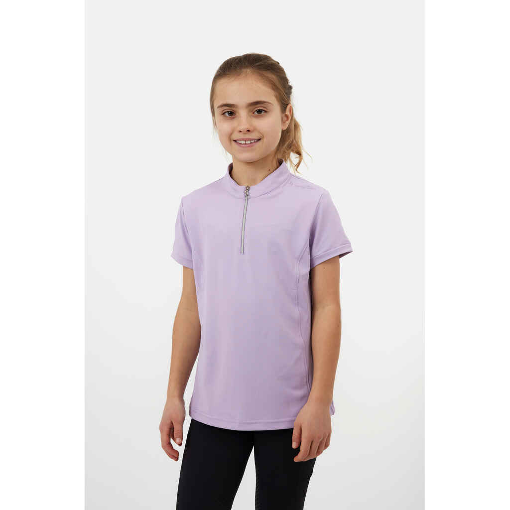 Lasten treenipaita Horze Mina lila
