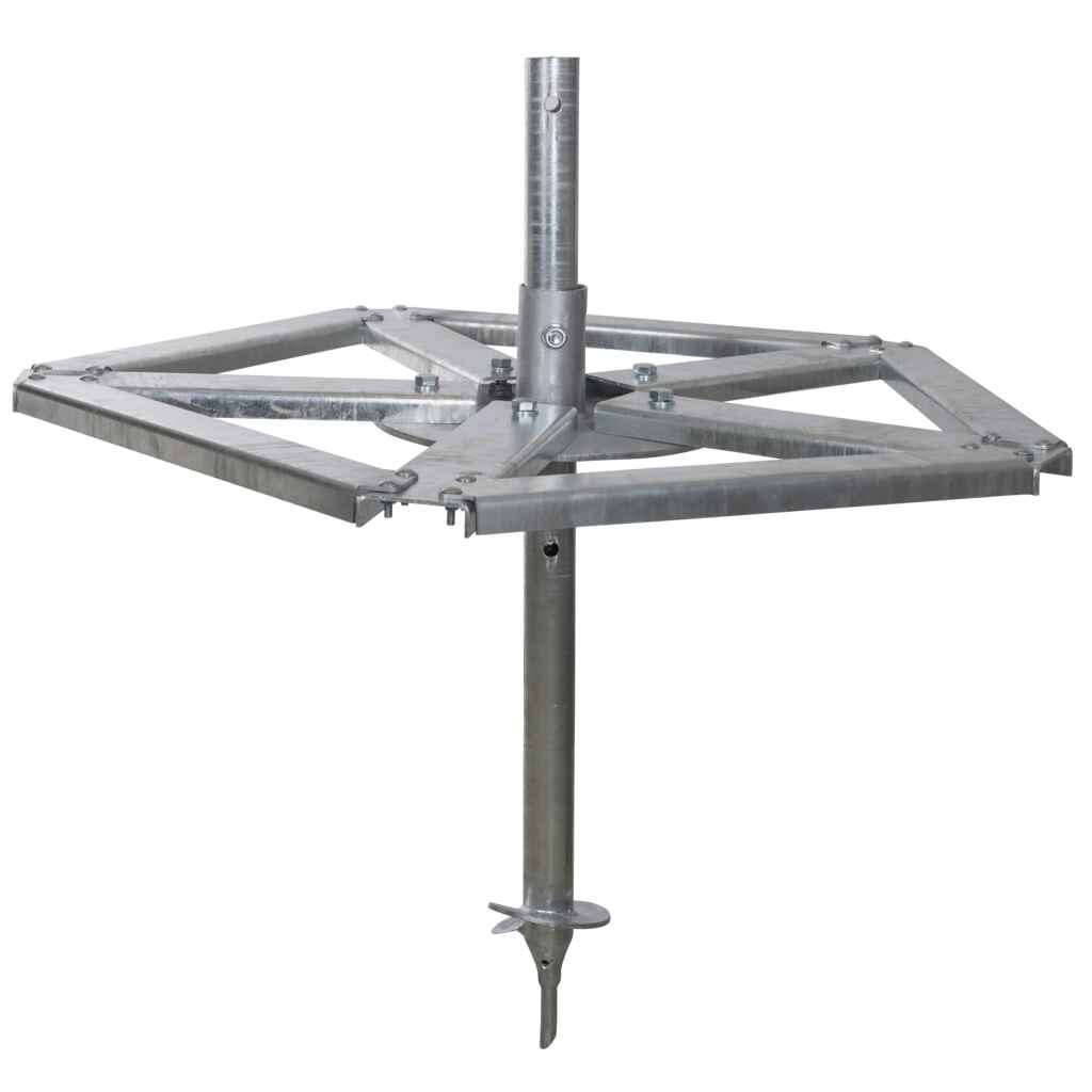 Karjaharjan Happycow pylväs maxin maa-ankkuri