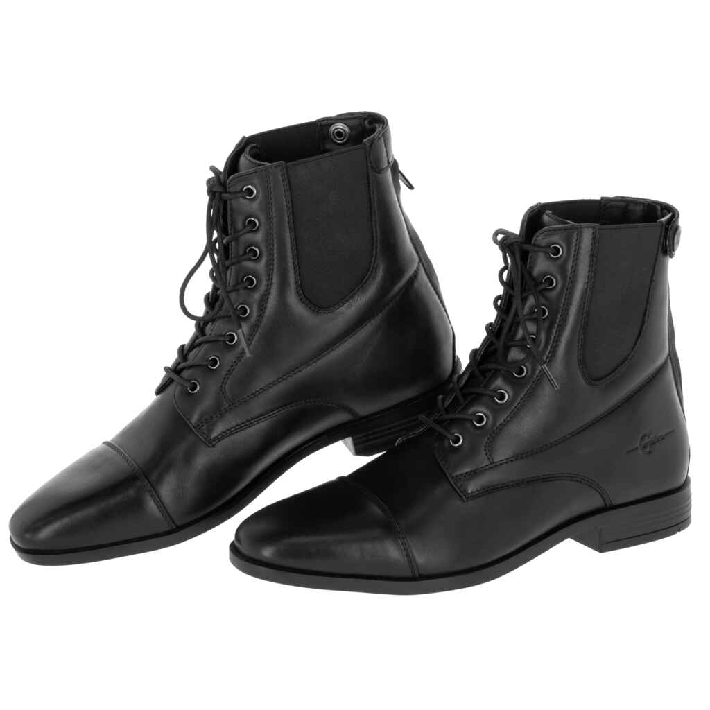 Covalliero nahkaiset ratsastuskengät musta