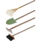 Lasten puutarhatyökalut, lajitelma