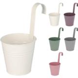 Metalliruukku koukulla kiiltävä 13x13 cm