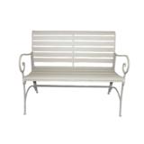 Puutarhapenkki valkoinen